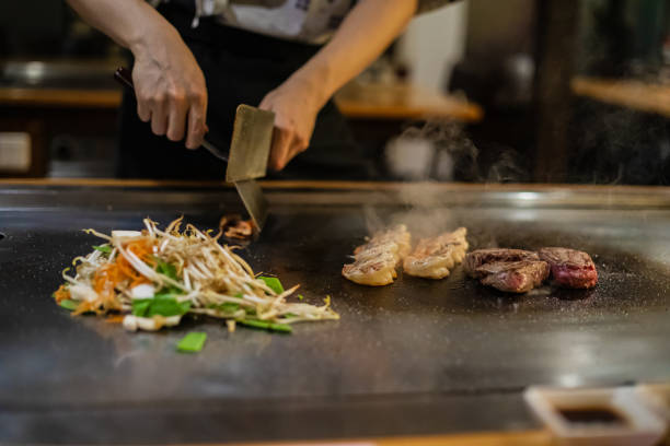 istock Teppanyaki, Japanese Cooking 1479512660