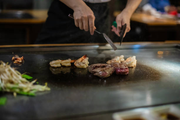 istock Teppanyaki, Japanese Cooking 1479512757