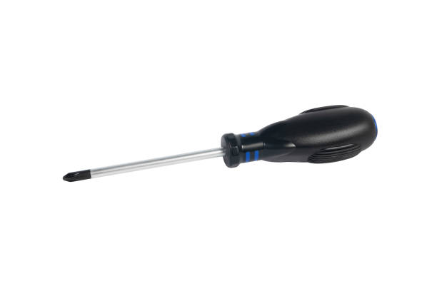istock Black screwdriver isolated on a white background. 1479515671