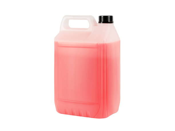 istock Pink antifreeze in canister. 1479516683