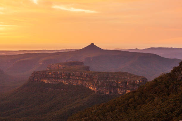 istock Sunrise over dramatic mountain landscape scene 1479517953