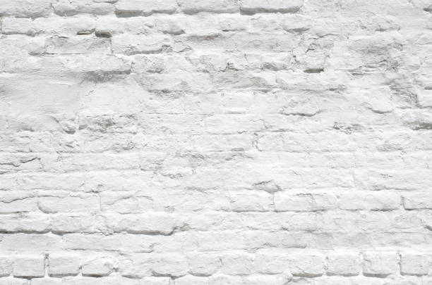 istock Old grunge white painted brick wall texture background 1479520011