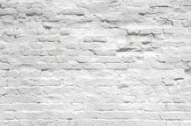 istock Old grunge white painted brick wall texture background 1479521351
