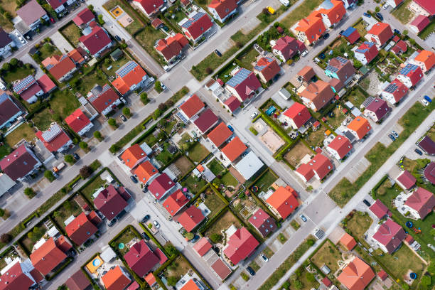 istock Residential neighborhood from above 1479531552
