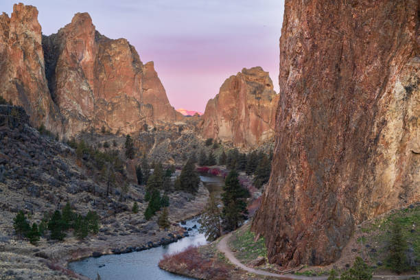 park stanowy smith rock - crooked river zdjęcia i obrazy z banku zdjęć