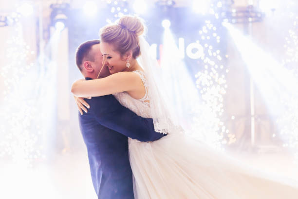 istock hall of restaurant with light, smoke and fireworks. sensual wedd 1479554624