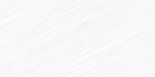 Vector illustration of Light gray angled lines on white background