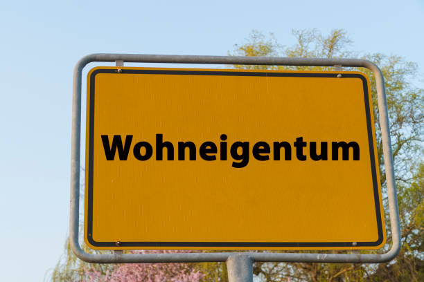 istock Sign home ownership german 