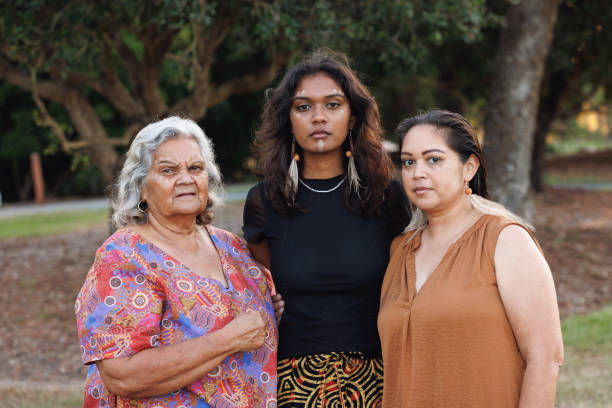 istock Three Generations Of Aboriginal Australian Women 1479591867