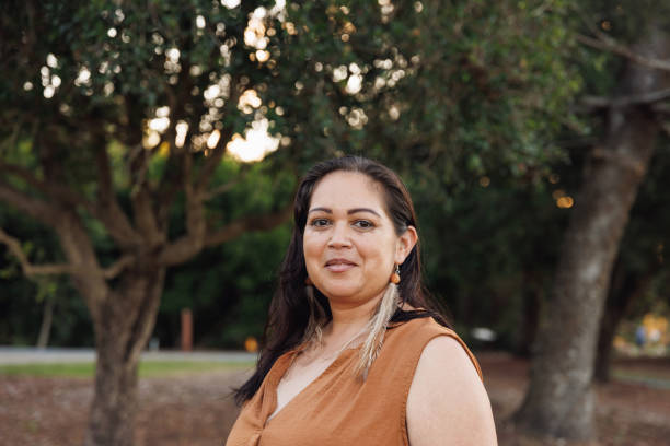 istock Portrait Of Aboriginal Australian Mother 1479591976
