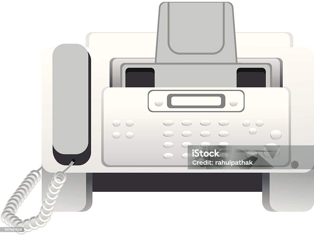 Abstrakte fax-Symbol - Lizenzfrei Abstrakt Vektorgrafik