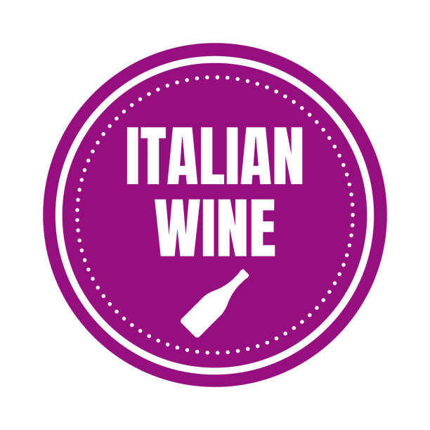 ilustrações de stock, clip art, desenhos animados e ícones de italian wine symbol icon - chianti region