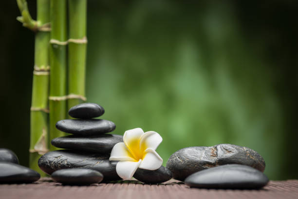 istock Spa Black stones and bamboo 1479626937