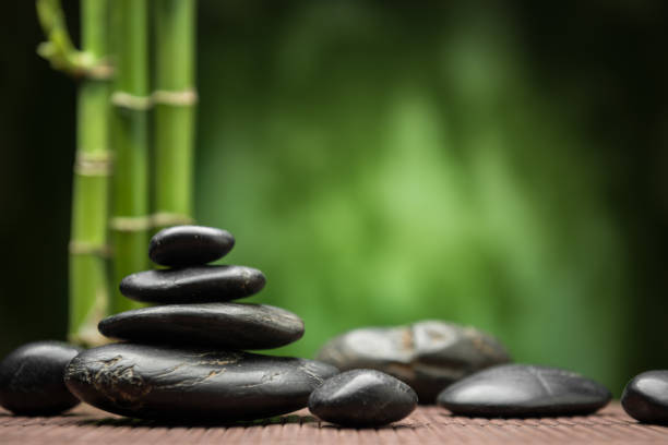 istock Spa Black stones and bamboo 1479626940