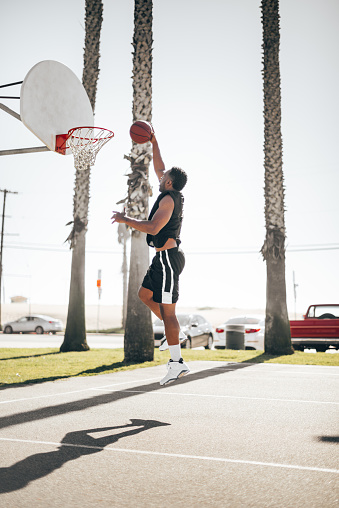 basketball player taking a shoot
