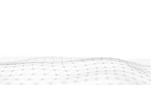 istock Digital technology wave. Light cyberspace with motion dots and lines. Futuristic digital background artificial intelligence. Big data analytics. 3d rendering. 1479634468