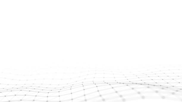 istock Digital technology wave. Light cyberspace with motion dots and lines. Futuristic digital background artificial intelligence. Big data analytics. 3d rendering. 1479634474