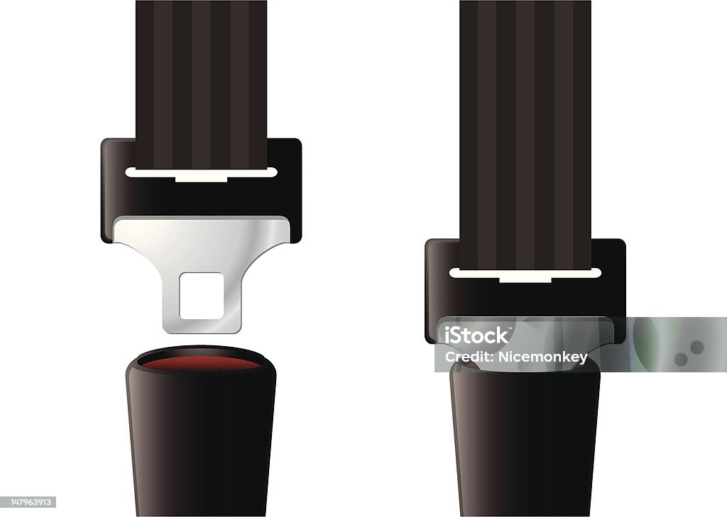 Безопасности Ремень безопасности - Векторная графика Открытый роялти-фри