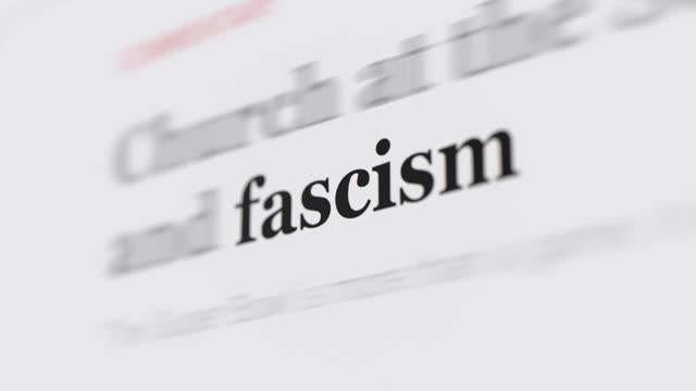 Fascism in the article and text