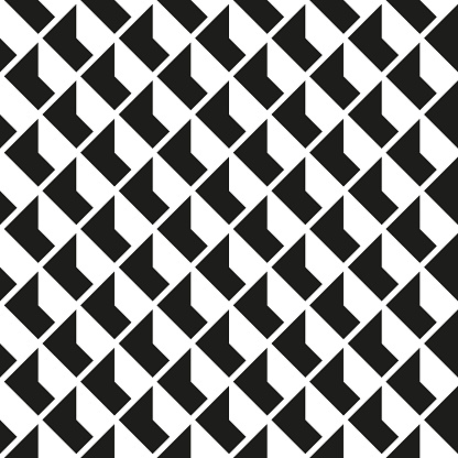 Seamless geometric box pattern background. Op art grid pattern.