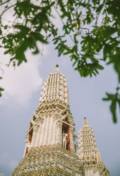 Asian Woman at Wat Arun