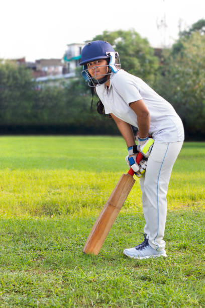 istock Female cricket players practice in the ground 1479663656