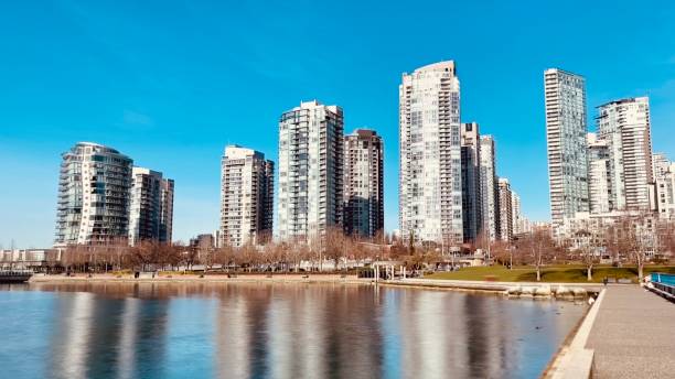 istock Harbor in Downtown Vancouver on a sunny day in march seen from false creek 1479679157