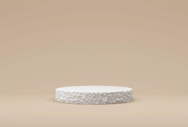 istock abstract stone podium template  - 3D Illustration 1479684385