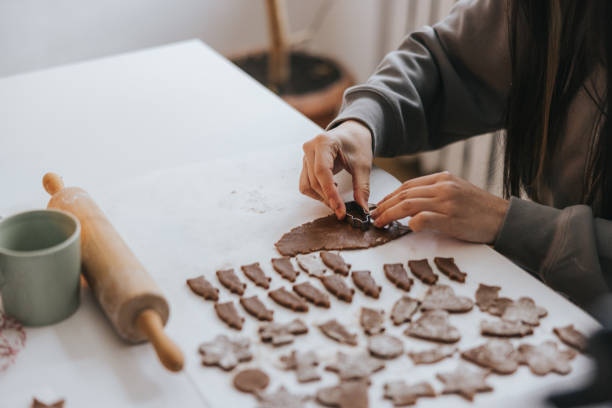 istock Making gingerbread cookies at home 1479689402