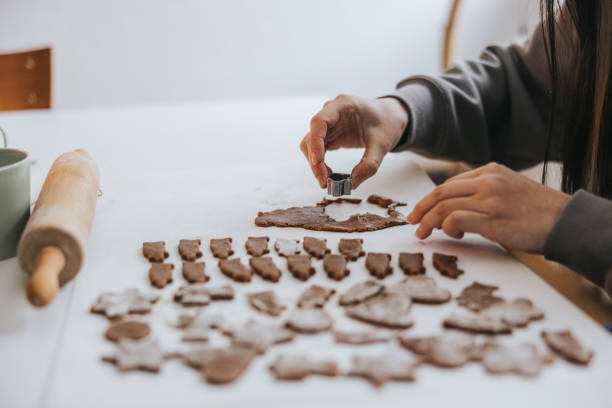 istock Making gingerbread cookies at home 1479689407