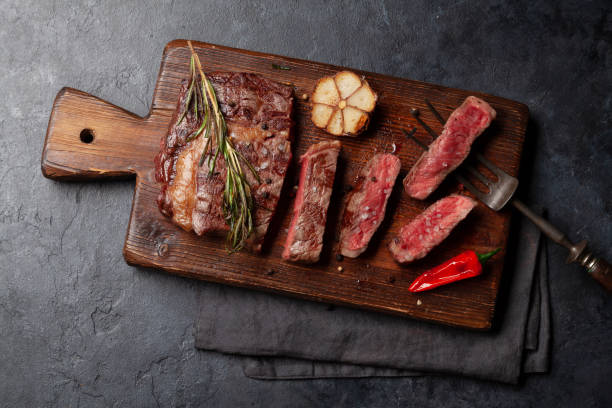 istock Grilled ribeye beef steak 1479692415