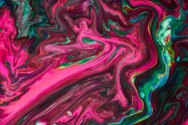 istock Abstract paint color background. Exoplanet cosmic sea pattern, paint stains. Marbleized effect. Background with abstract swirling paint effect. Liquid acrylic picture with flows and splashes. Mixed 1479706371