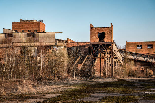 istock Ruins of old abandoned factory 1479722866