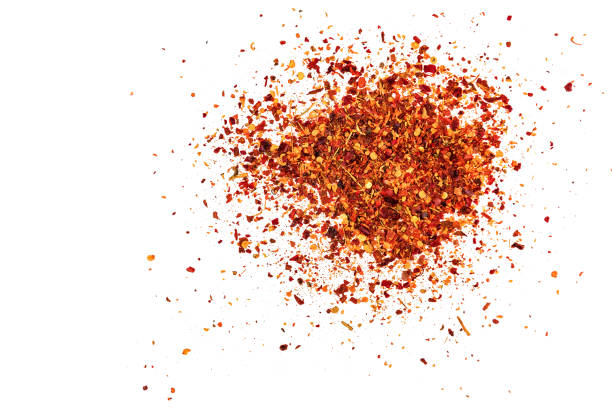 istock Hot spices on white background 1479723142
