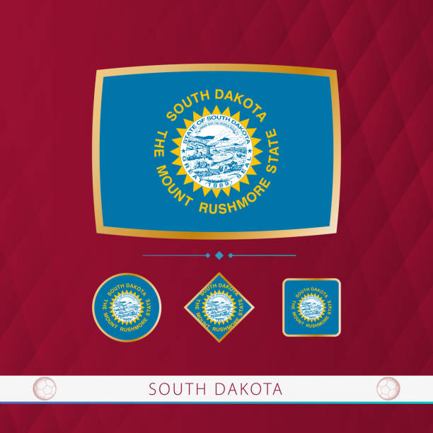 10+ South Dakota Football Stock Illustrations, Royalty-Free Vector