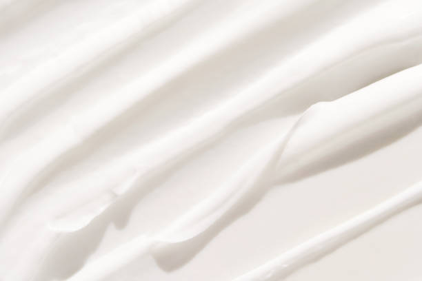 istock Cosmetic product background. White toothpaste texture. Cream 1479727398