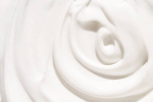 istock Cosmetic product background. White toothpaste texture. Cream 1479727405