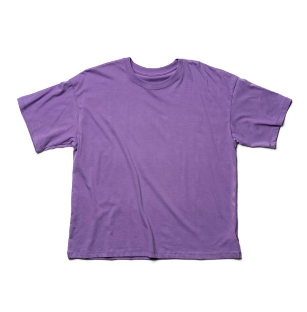 istock Cotton T-shirt isolated on a white background, top view 1479731341
