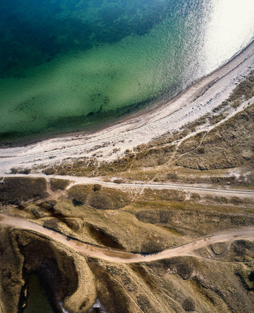 istock Dirt road in the sand near coast 1479732664
