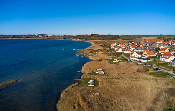 istock Boats pulled on land in village 1479732710