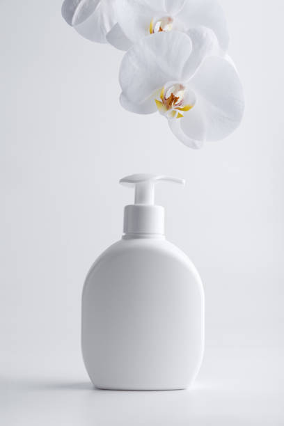 istock White cosmetic shampoo or lotion bottle mock-up 1479735335