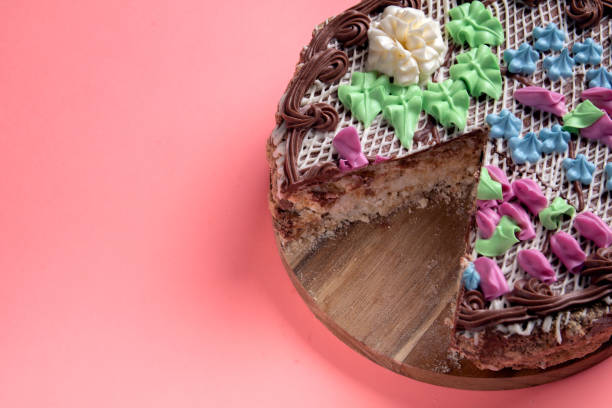 istock photo Kiev cake in section 1479741521