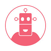 istock Robot Artificial Intelligence Avatar Icon. Profile Diverse Bot Face for Chatbot and Social Network. Character. Vector Stock Illustration 1479743601