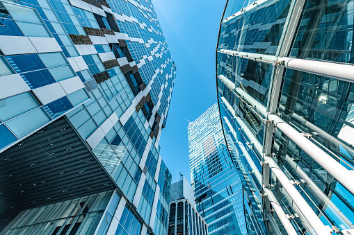 Shinjuku, Business District in Tokyo, Japan