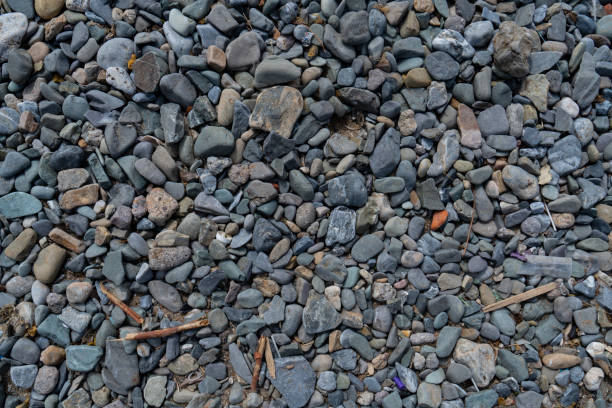 Background made of multicolored pebbles