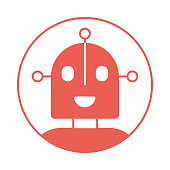 istock Robot Artificial Intelligence Avatar Icon. Profile Diverse Bot Face for Chatbot and Social Network. Character. Vector Stock Illustration 1479744597