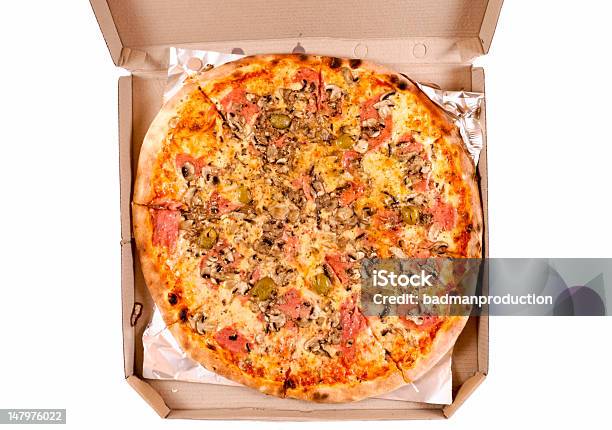 Entrega De Pizza - Fotografias de stock e mais imagens de Aberto - Aberto, Alimentação Não-saudável, Almoço