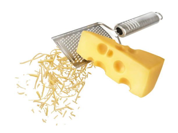 istock Piece of cheese is rubbed on a hand grater 1479763128