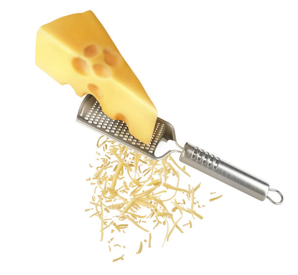 istock Piece of cheese is rubbed on a hand grater 1479763249