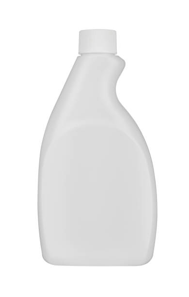 istock Clear unbranded dispenser bottle isolated on white background. 1479770047